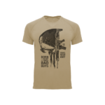 męska koszulka techniczna piaskowa punisher grot
