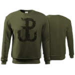 męska bluza bez kaptura khaki Polska Walcząca