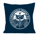 grantowa poduszka wilk morski