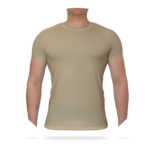 męska koszulka termofit piaskowa