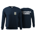 męska bluza bez kapturem granatowa Marynarka Wojenna