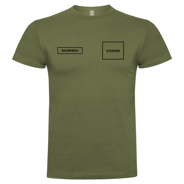 męska_khaki_bawełna_nazwisko_stopień