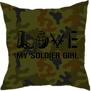 poduszka love my soldier girl