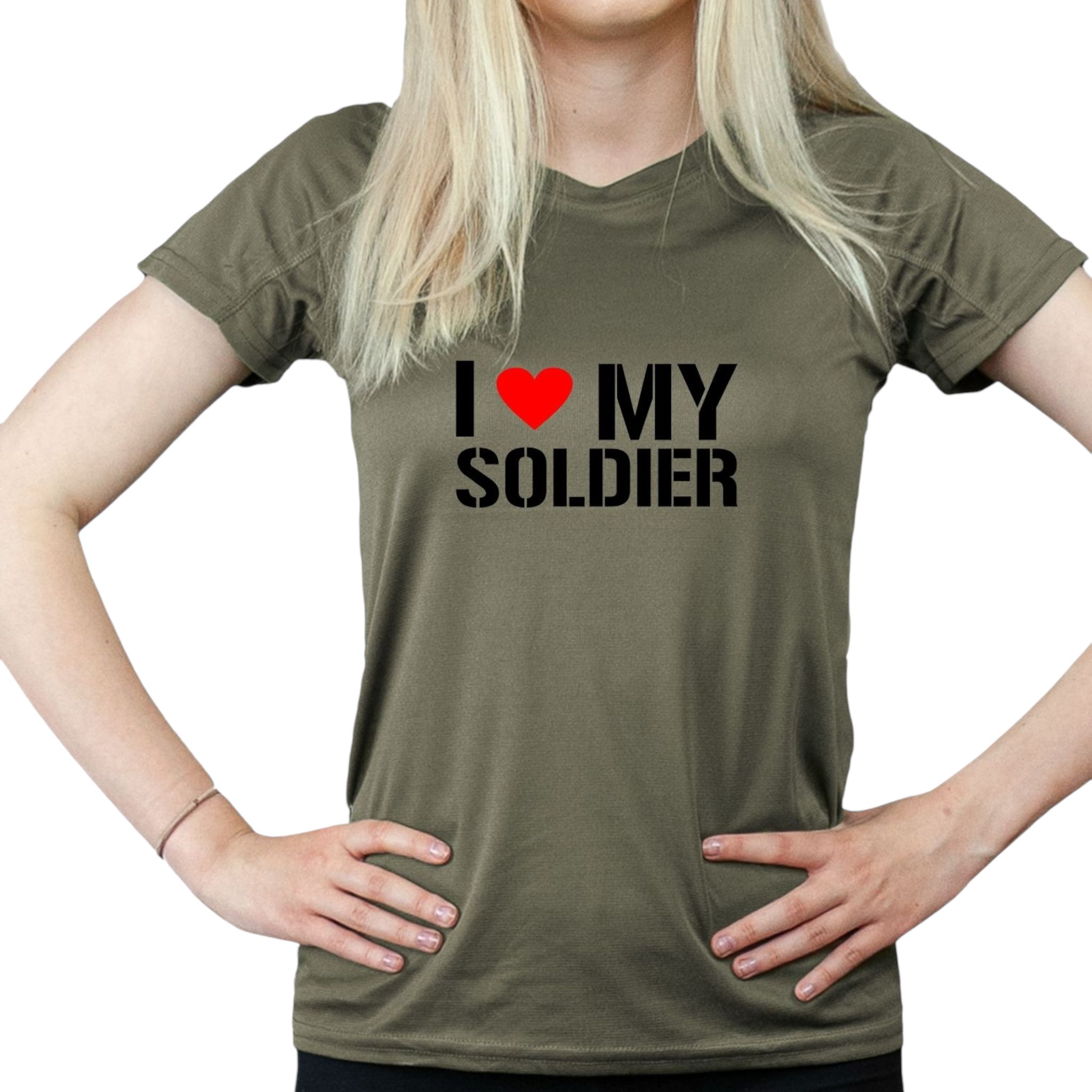 CA0408 koszulka-techniczna love my soldier