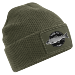 Khaki czapka patrolówka z rzepem pstrąg