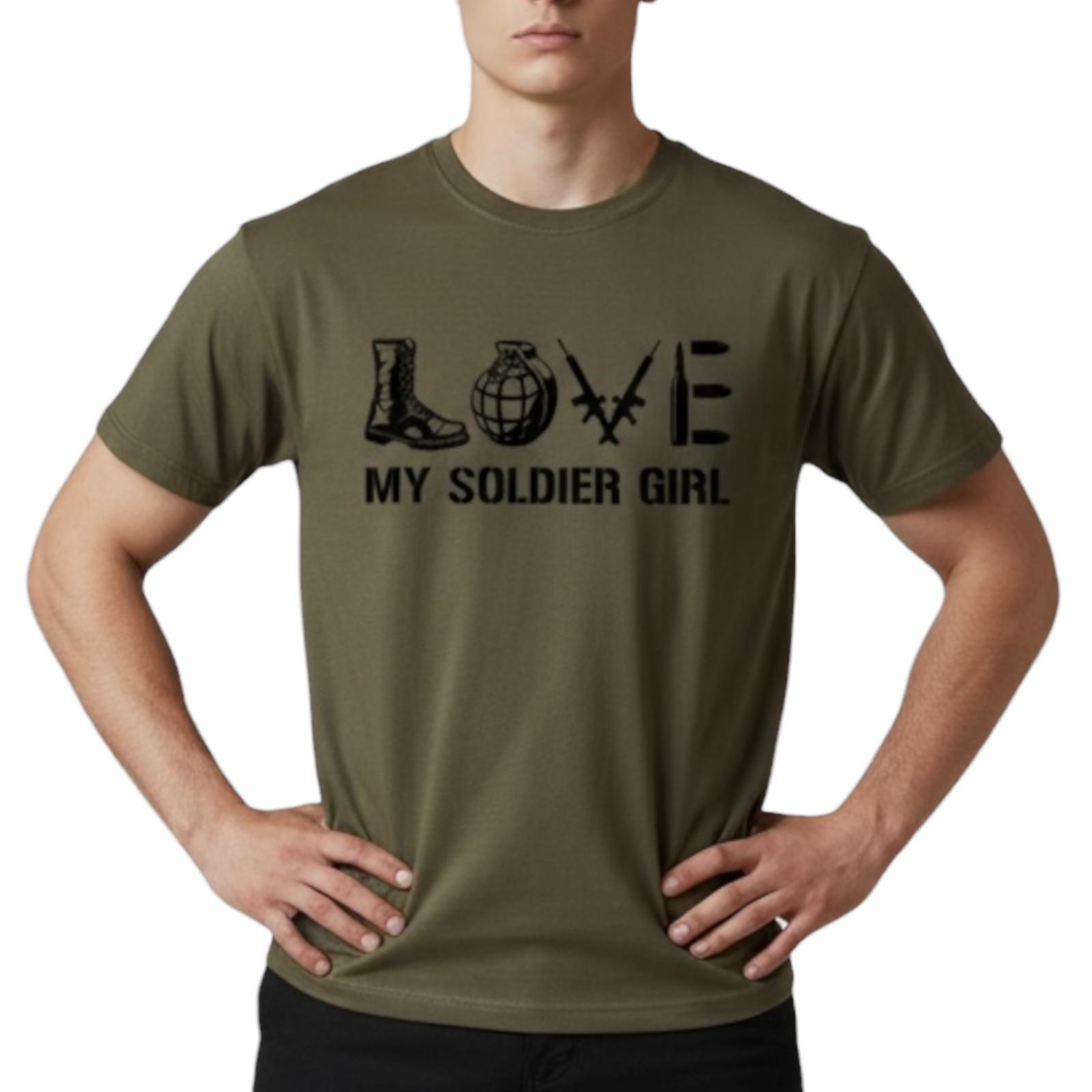 model CA6550C15 koszulka-bawelniana-love-my-soldier-girl