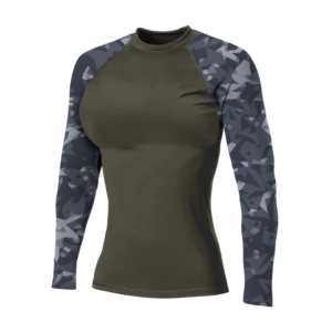 khaki damska bluza termoaktywna