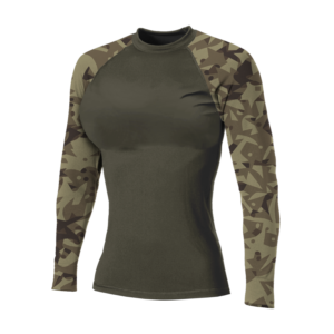khaki damska bluza termoaktywna