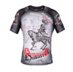 rashguard męska koszulka termoaktywna z krótkim rękawem husaria