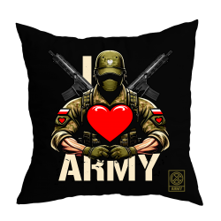 Poduszka I LOVE ARMY